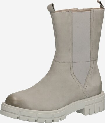 CAPRICE Chelsea Boots in Grey: front