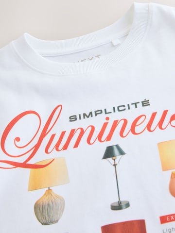 Next Majica | bela barva