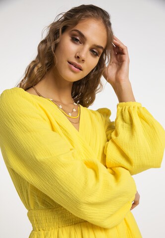 Robe d’été IZIA en jaune