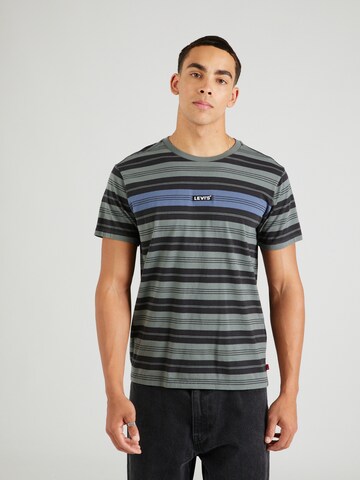 LEVI'S ® Póló 'SS Relaxed Baby Tab Tee' - kék: elől