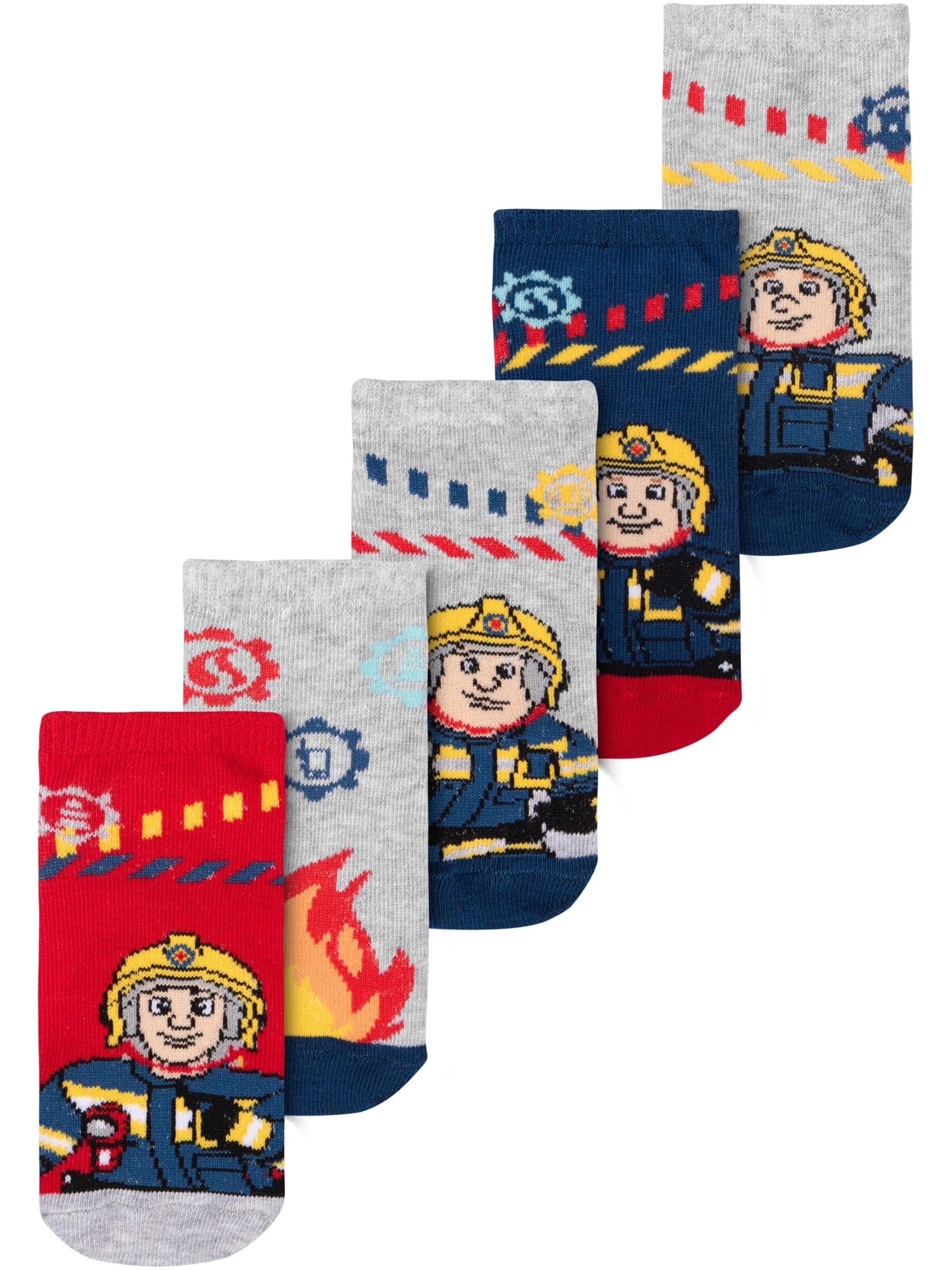 Feuerwehrmann Sam Socks in Mixed colors