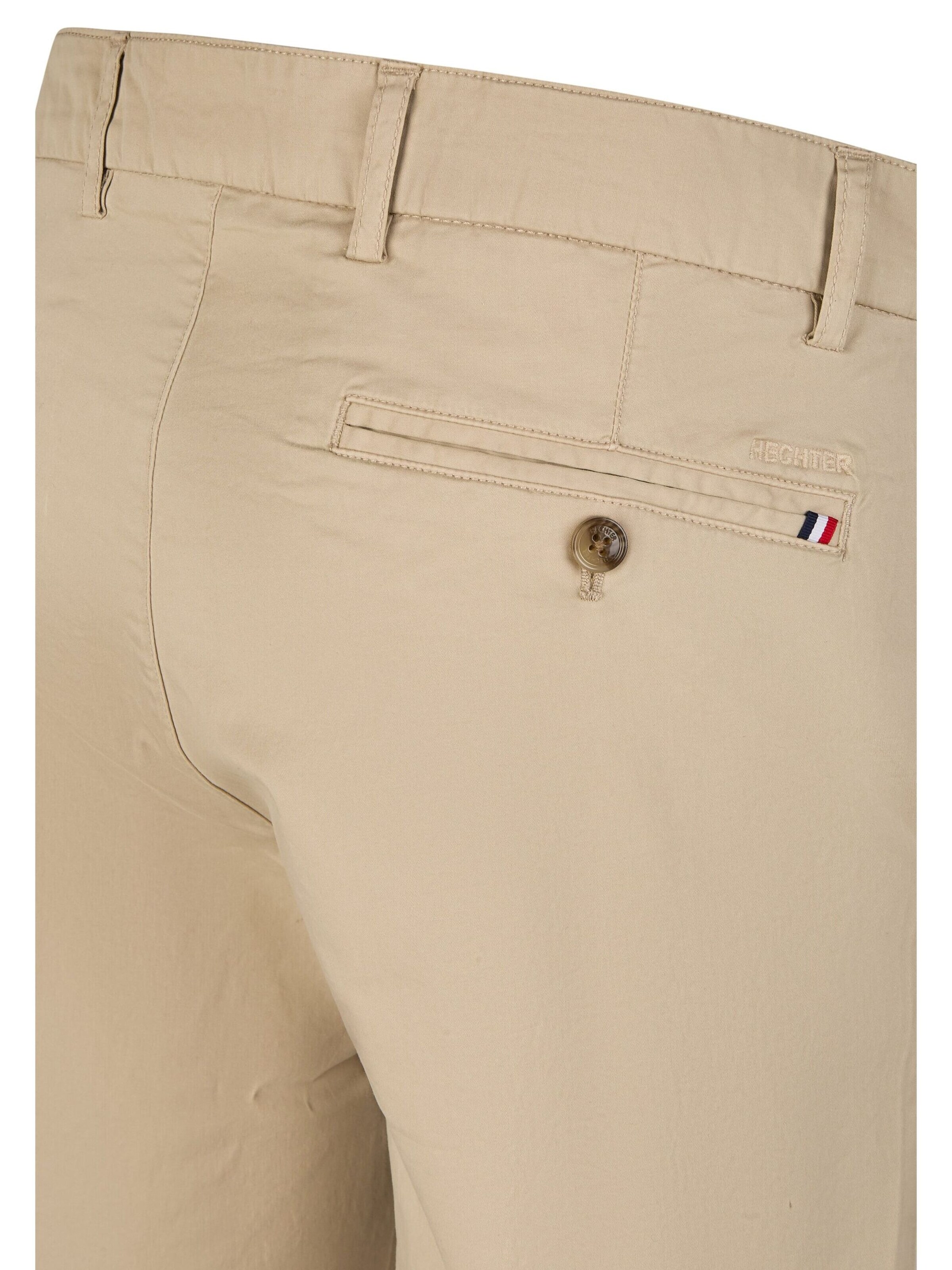 HECHTER PARIS Regular Trousers in Beige