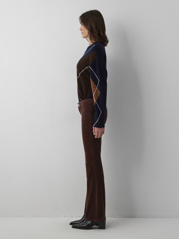 Mavi Boot cut Jeans ' BELLA' in Brown