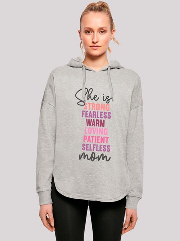 F4NT4STIC Sweatshirt in Grau: Vorderseite