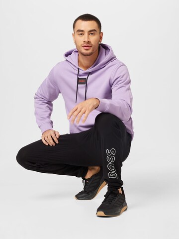 Sweat-shirt 'Daratschi214' HUGO en violet