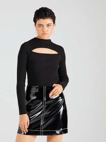 LEVI'S ® Πουλόβερ 'Matrix Sweater' σε μαύρο: μπροστά