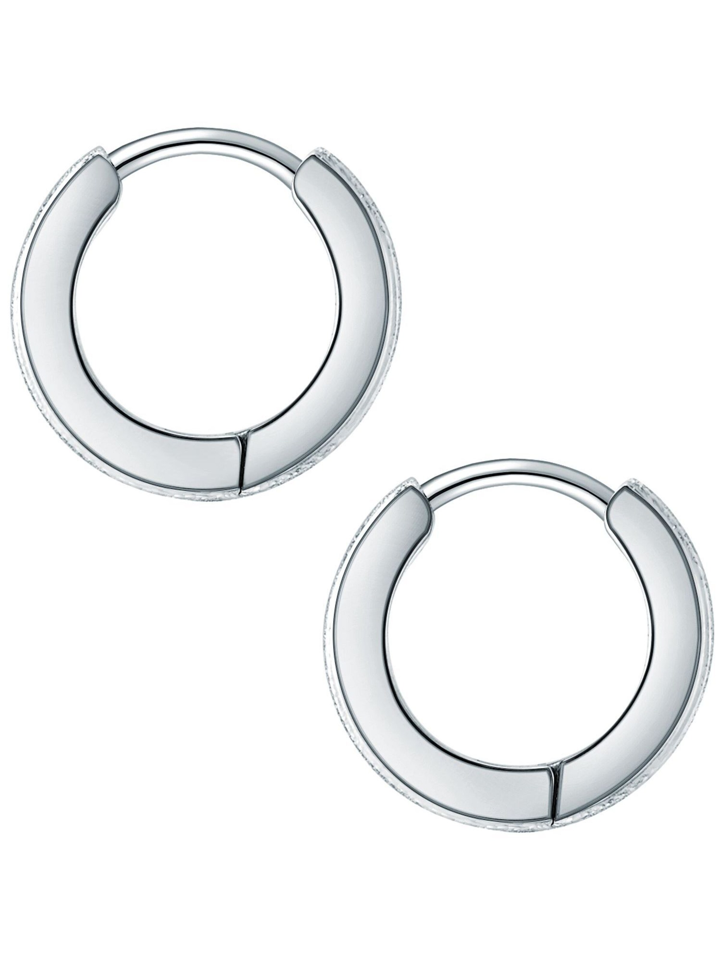 Boucles d'oreilles Eastside en argent