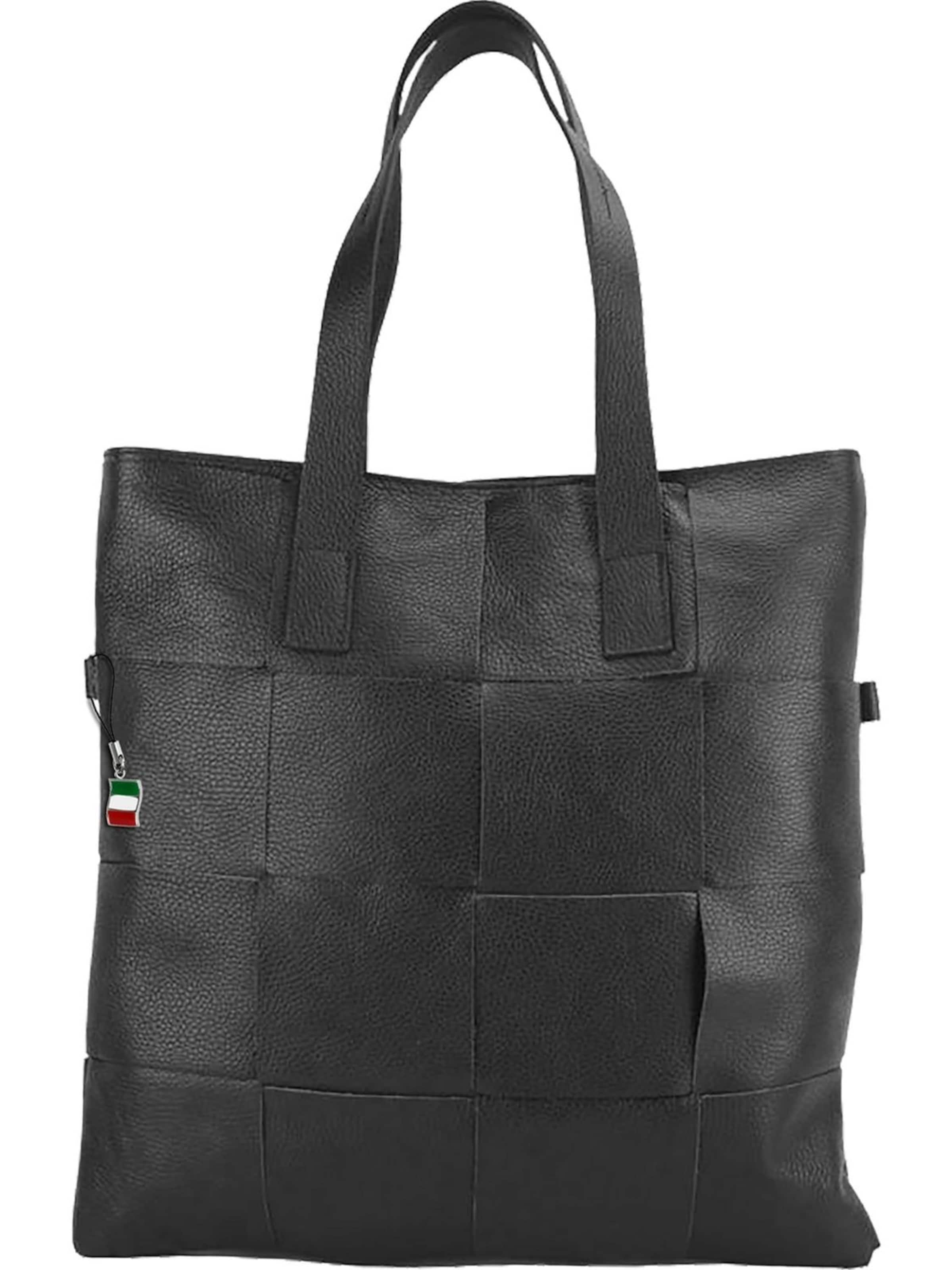Florence Shoulder Bag in Black: front