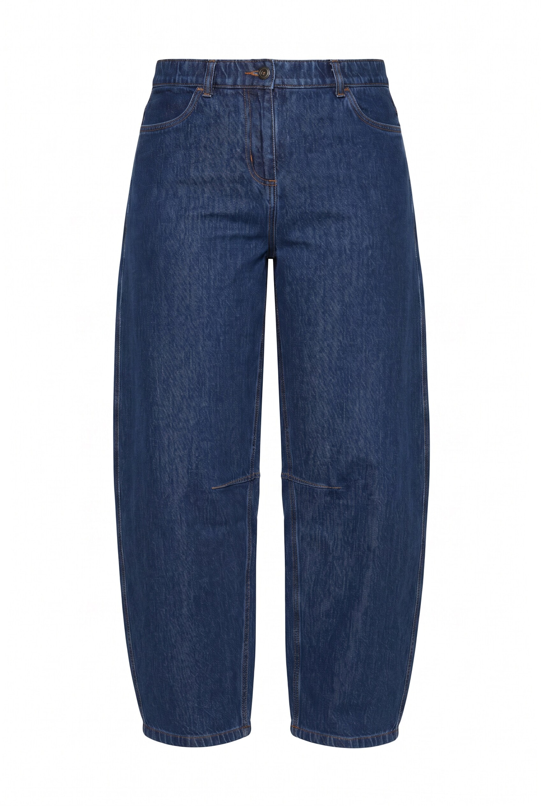 Ulla Popken Regular Jeans in Blauw: voorkant
