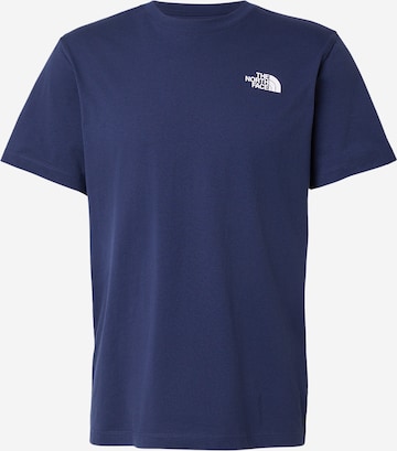 THE NORTH FACE Тениска 'EVOLUTION BOX NSE' в синьо: отпред