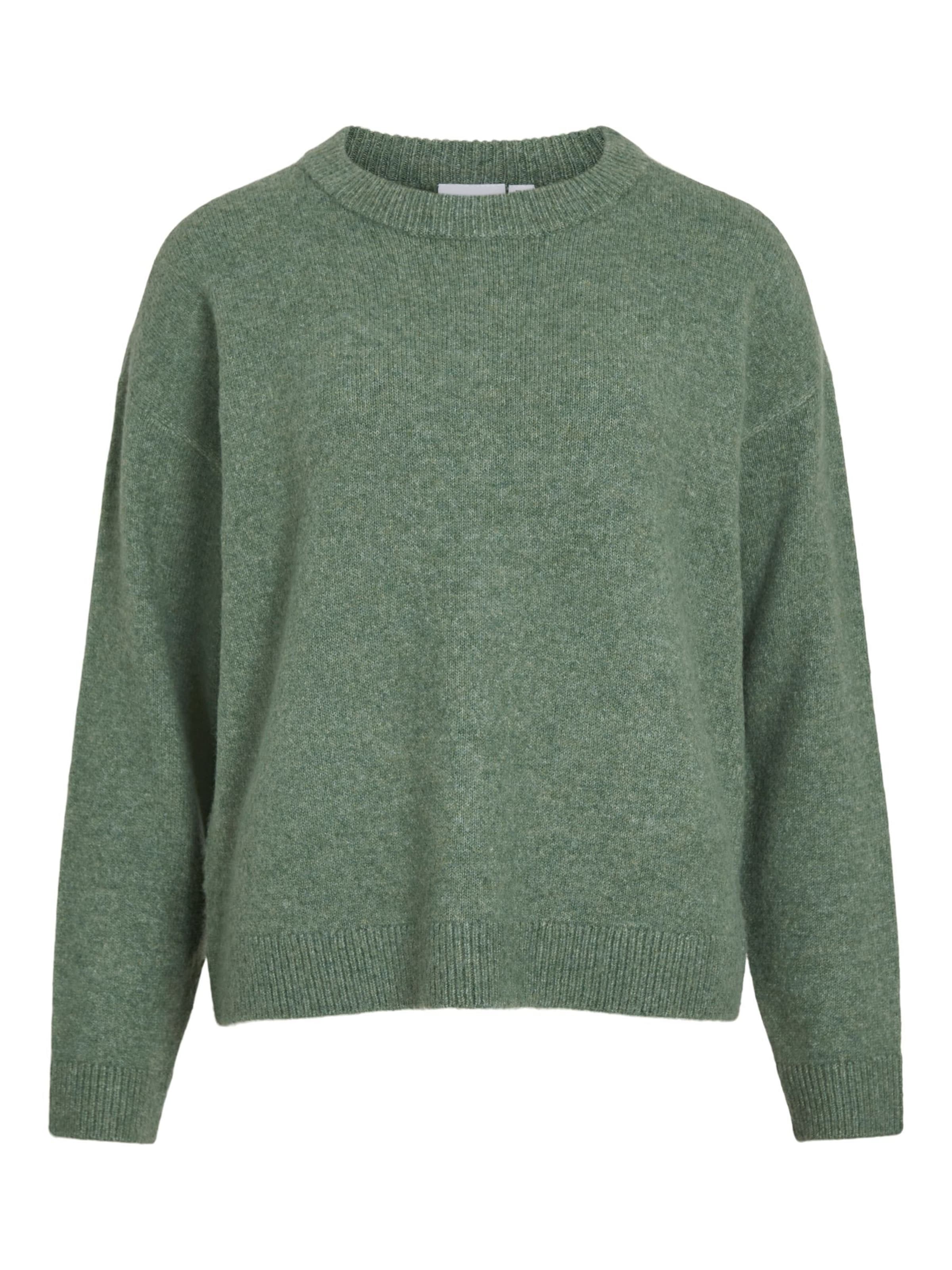 Pull-over 'VILolo' VILA en vert : devant