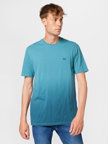 Iriedaily T-shirt 'Fadeaway' i blå: framsida