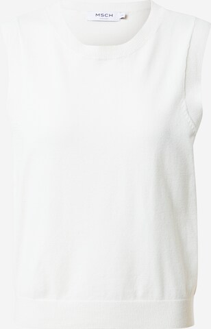 MSCH COPENHAGEN Sweater 'Rachelle' in White: front