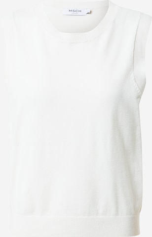 MSCH COPENHAGEN Sweater 'Rachelle' in White: front