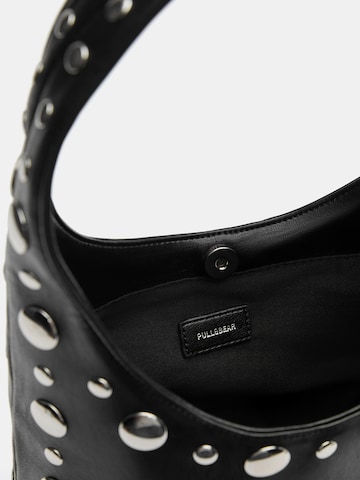 Sac bandoulière 'TACHAS' Pull&Bear en noir