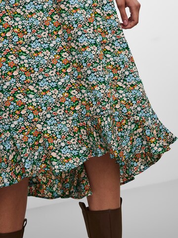 PIECES Skirt 'LAKA' in Green