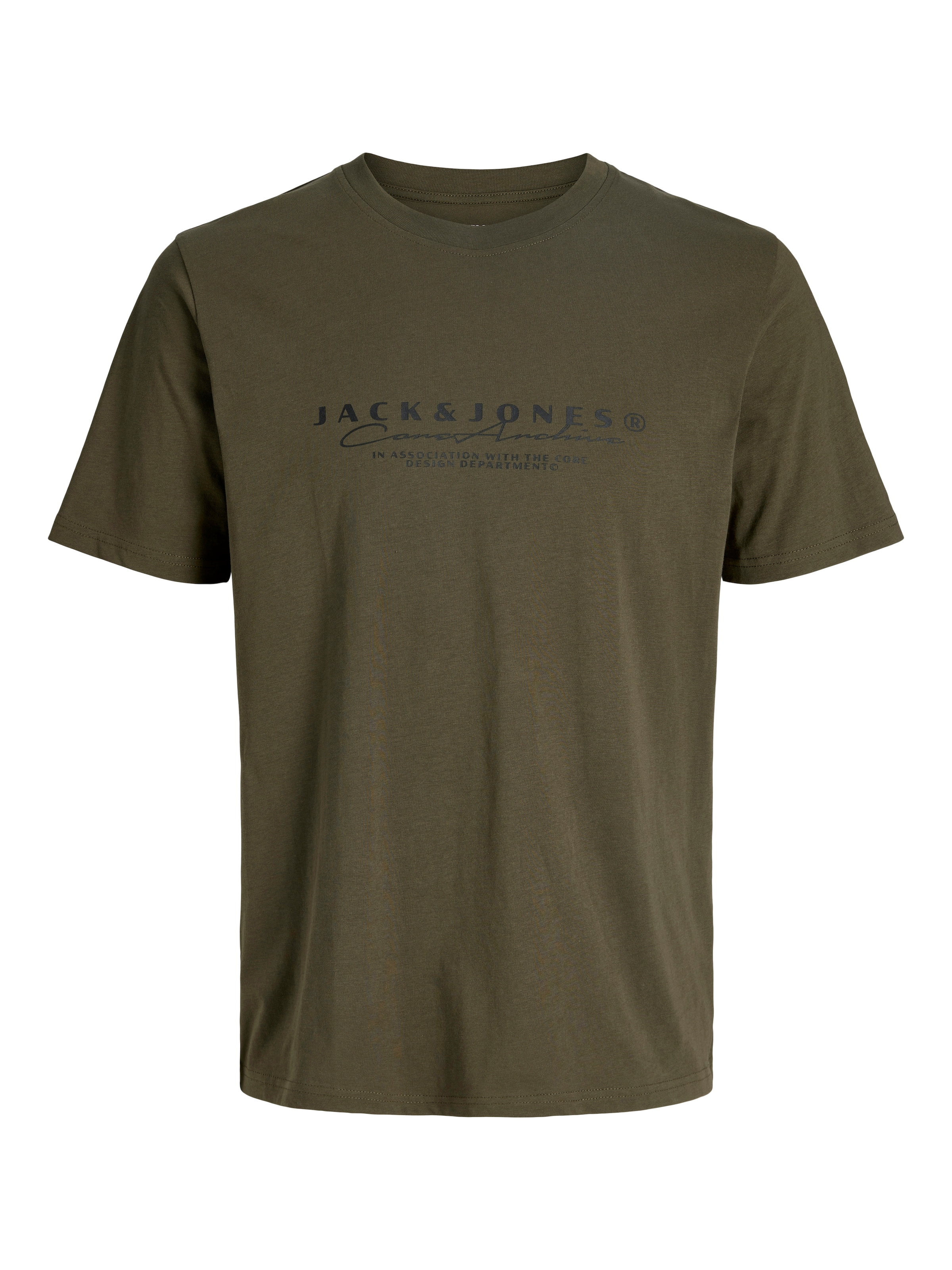 JACK & JONES Shirt 'JCOPoint' in Green: front