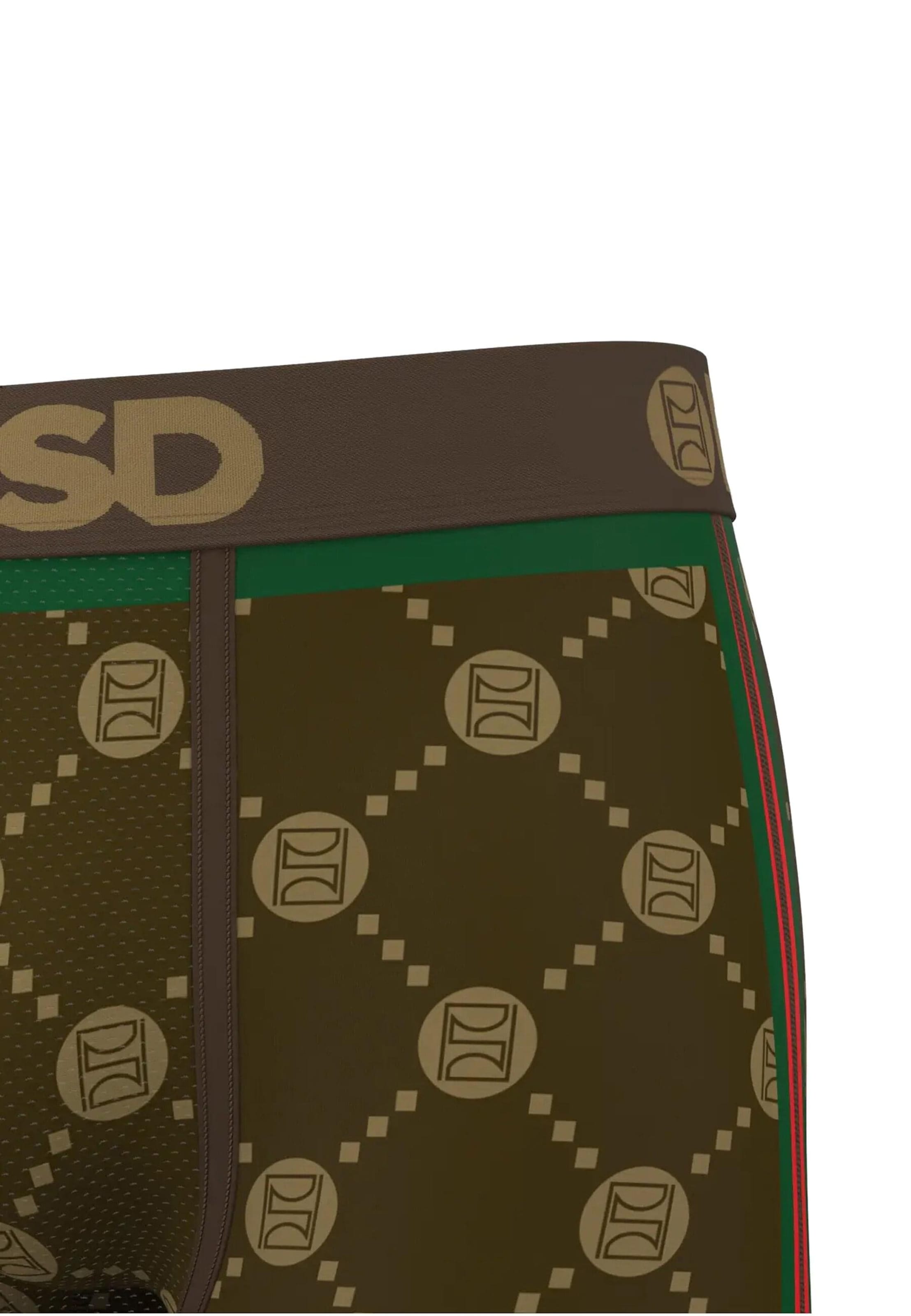 PSD Boxershorts 'EMBLEM LUX' in Groen