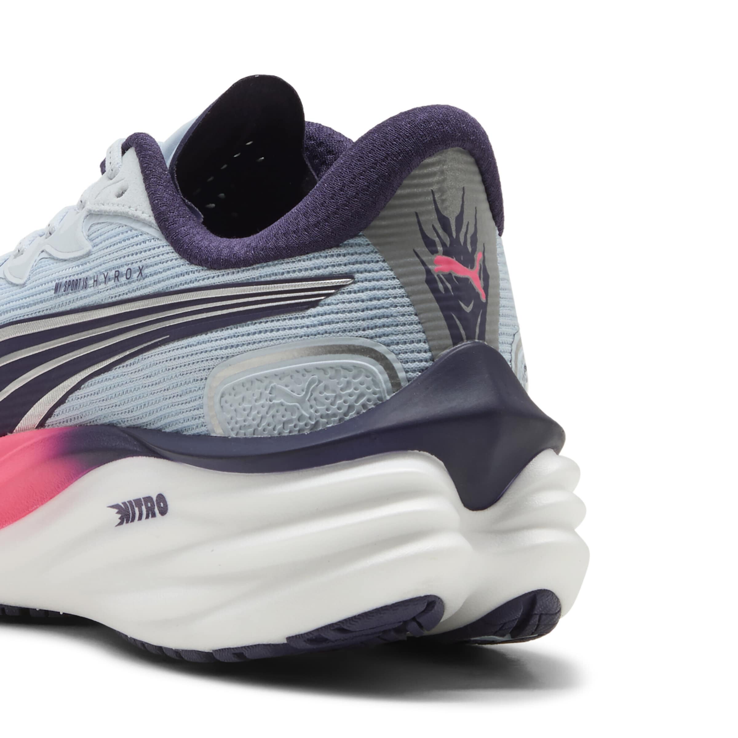 PUMA Loopschoen 'Puma x Hyrox Velocity Nitro™ 4' in Blauw