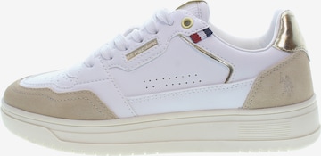 U.S. POLO ASSN. Sneaker low in Weiß: Vorderseite