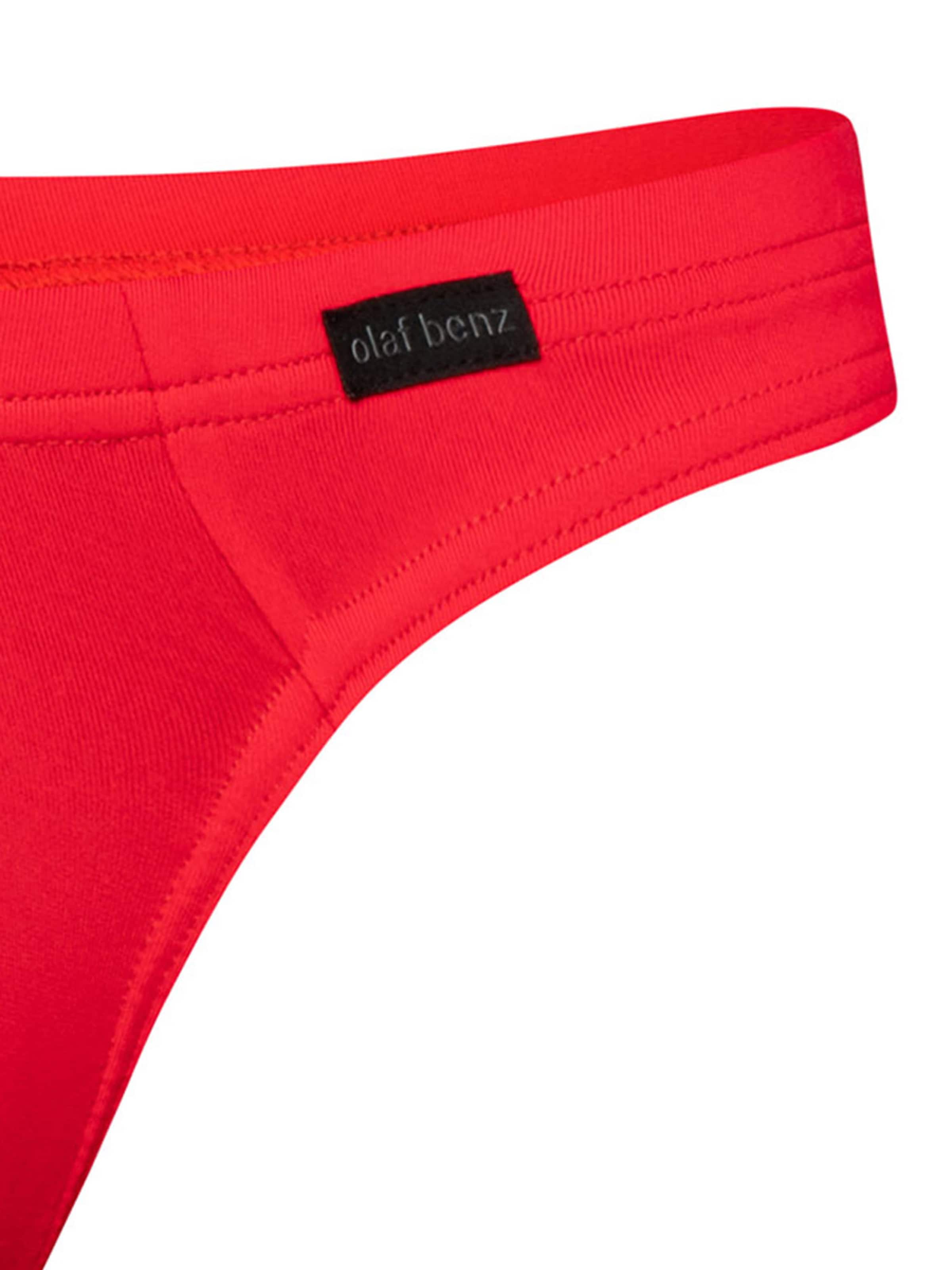 Slip ' RED2563 ' Olaf Benz en rouge