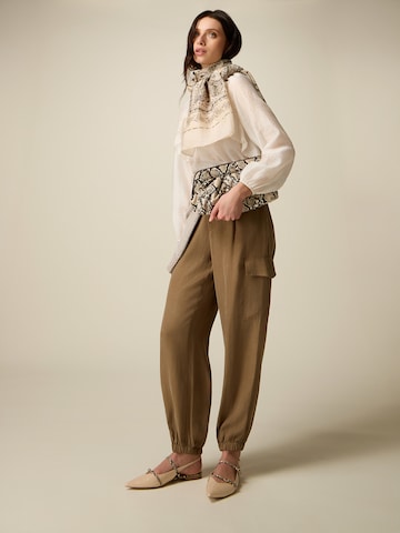 Baggy Pantalon cargo oltre en beige