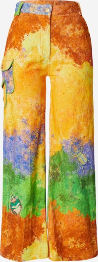 Laisvo stiliaus kelnės 'NORA' iš Helmstedt, spalva – mėlyna / karamelės / obuolių spalva / šviesiai oranžinė, Prekių apžvalga
