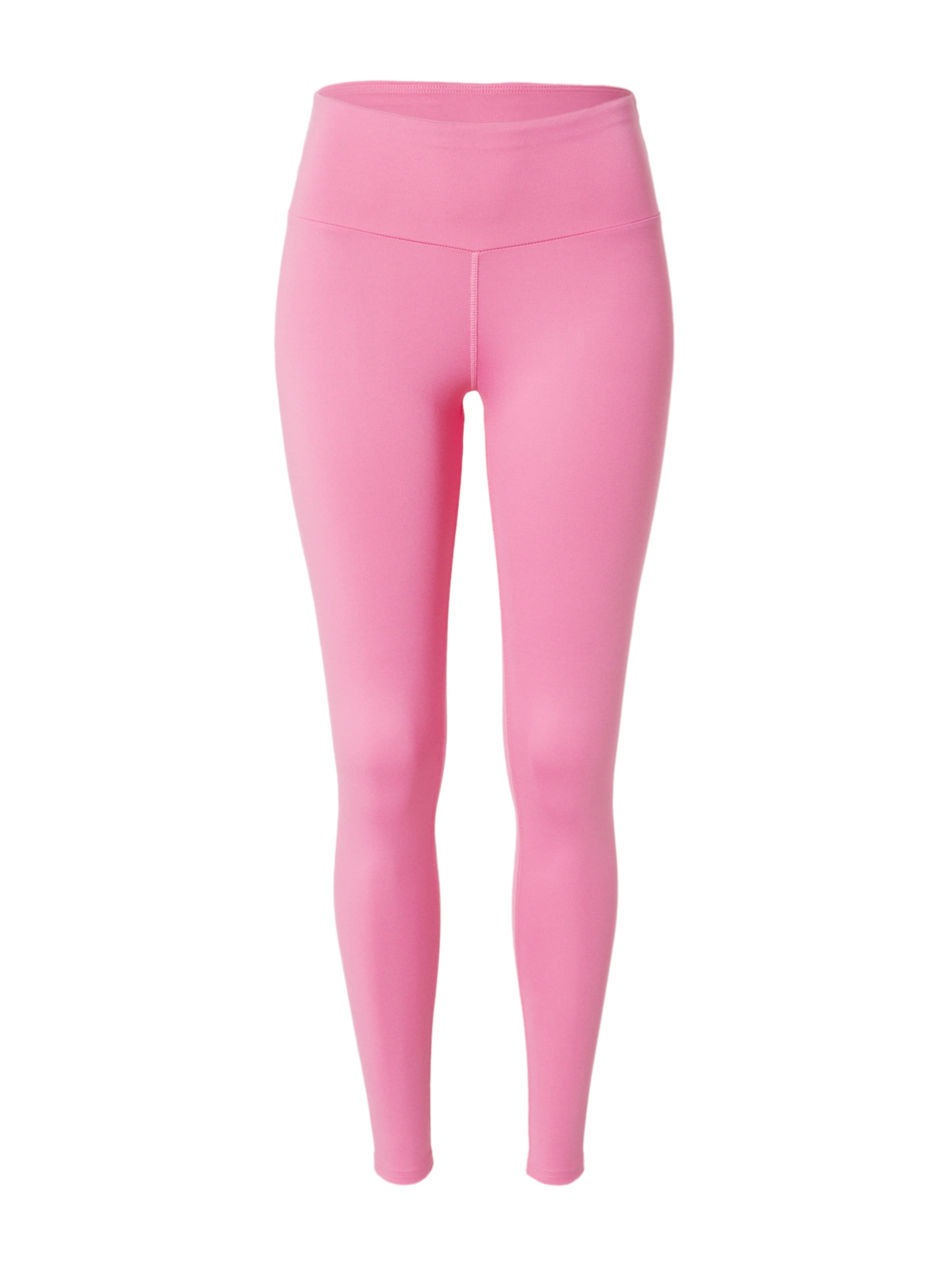 Hey Honey Skinny Workout Pants 'Carnation' in Pink: front