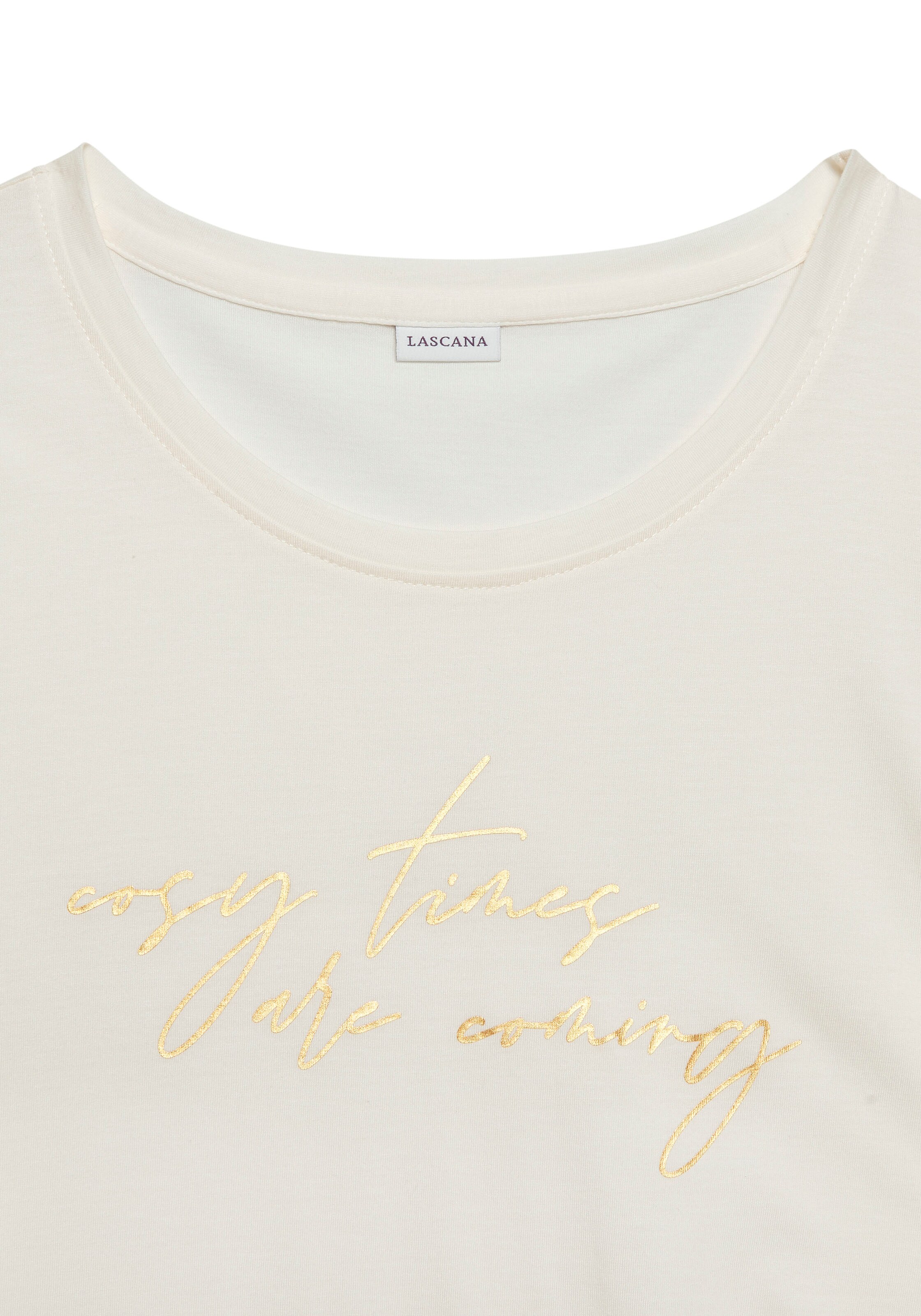 LASCANA Soveskorte i hvid