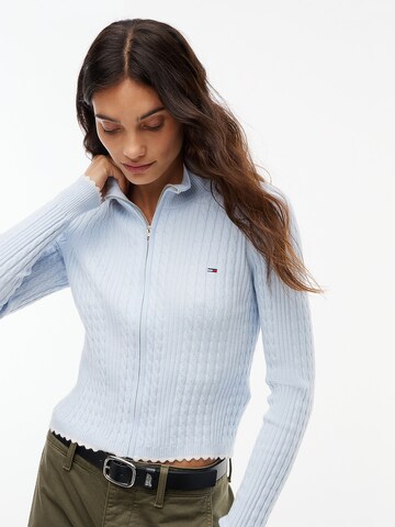 Tommy Jeans Strickjacke in Blau