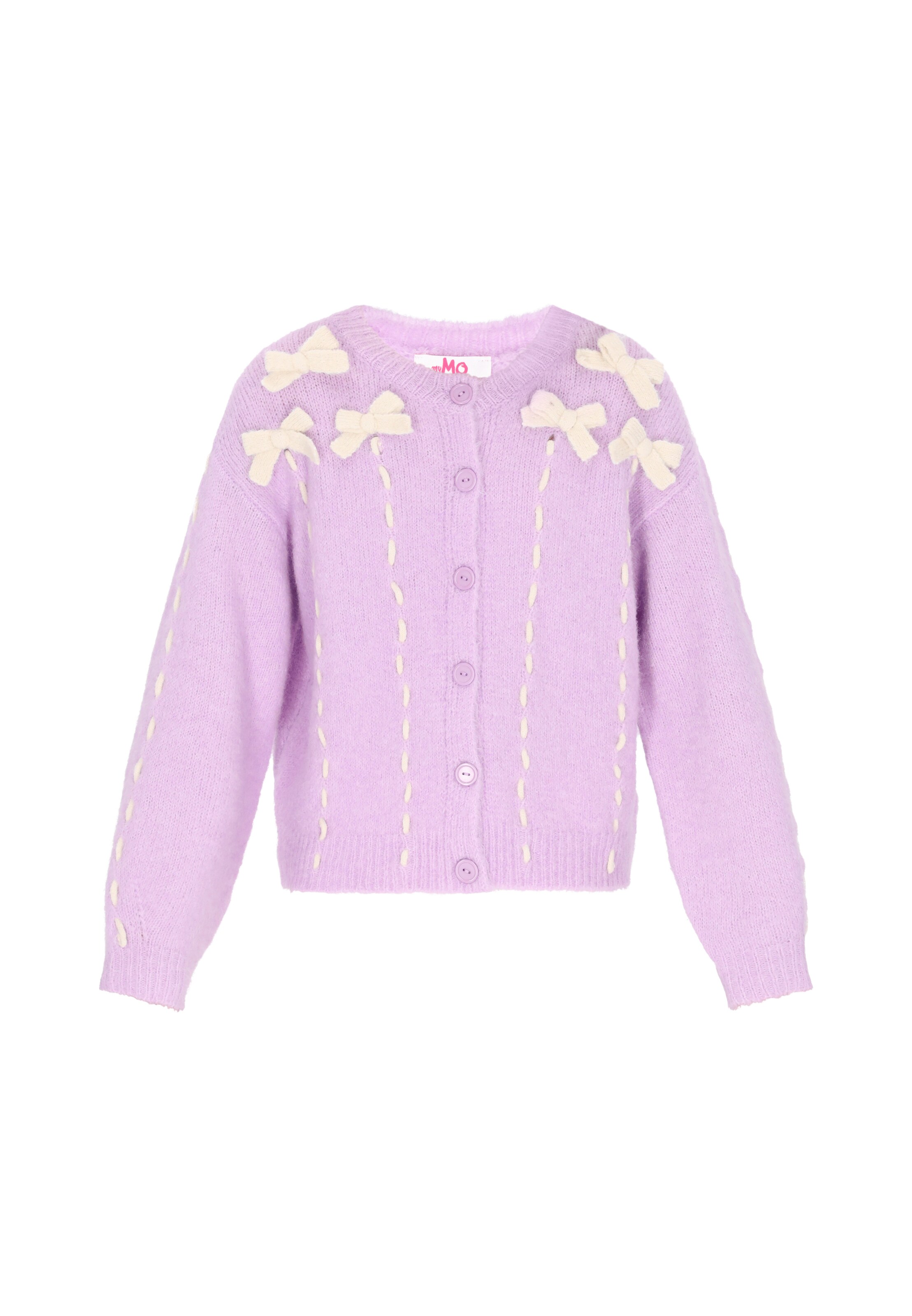 MYMO Oversized vest in Lila: voorkant