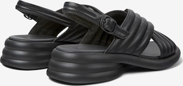 CAMPER Sandalen met riem in Zwart
