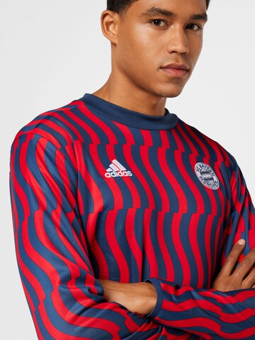 ADIDAS SPORTSWEAR - Camisa funcionais 'FC Bayern' em azul