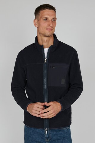 Matinique Fleece Jacket 'Isaac' in Black: front