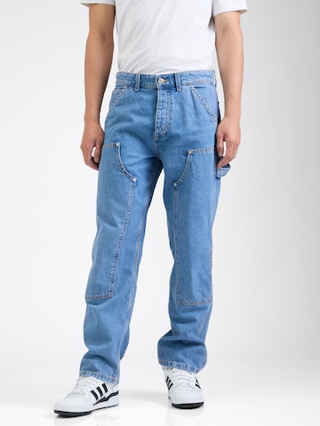 JACK & JONES regular Τζιν 'EDDIE' σε μπλε: μπροστά
