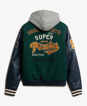 Superdry Tussenjas in Groen