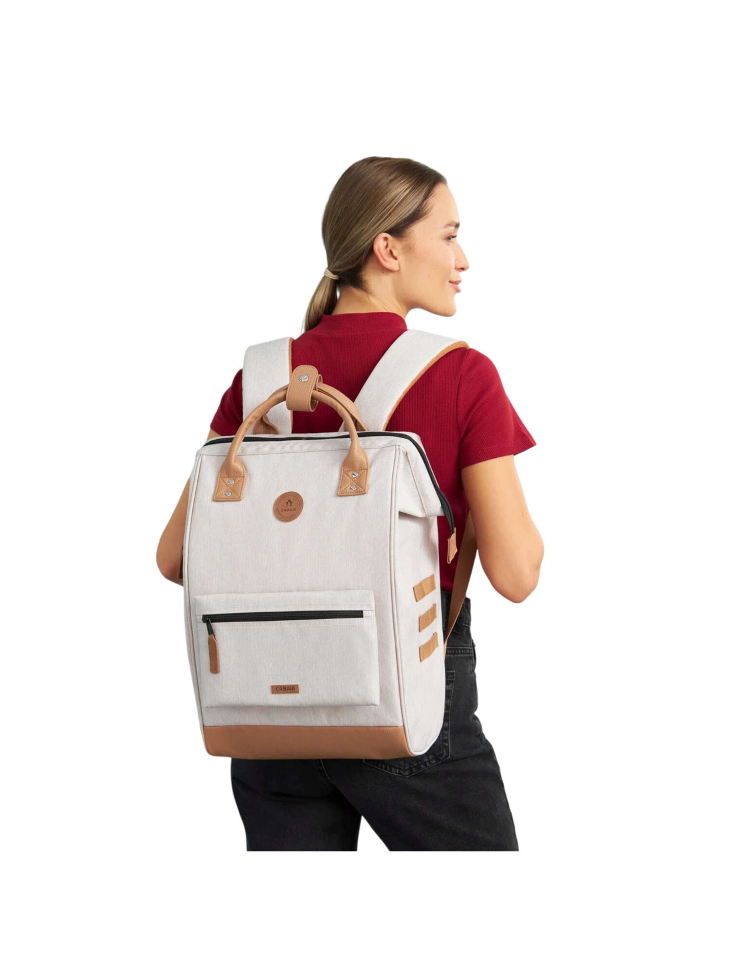 Cabaia Backpack 'Arequipa L' in Beige