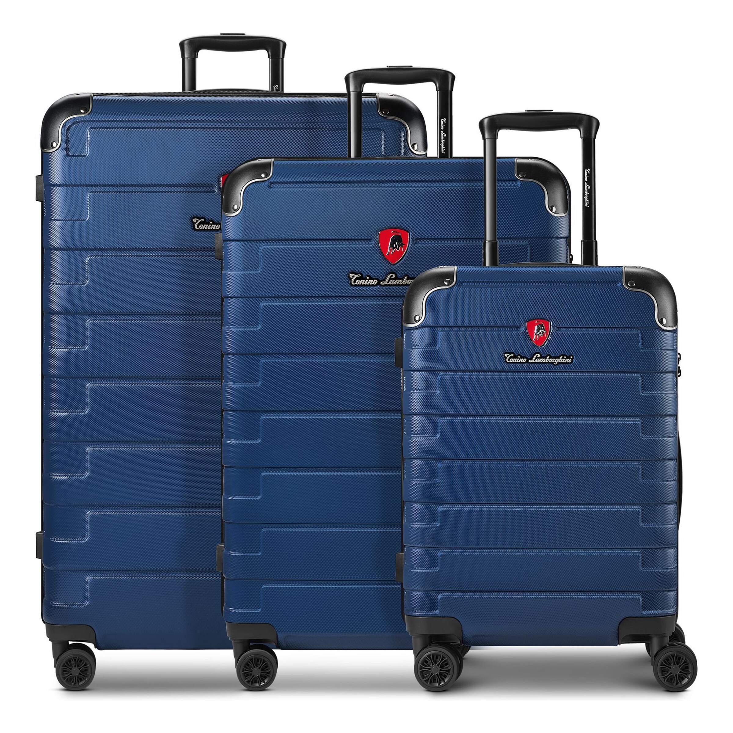 Ensemble de bagages 'Tonino Lamborghini Milano' Tonino Lamborghini en bleu : devant