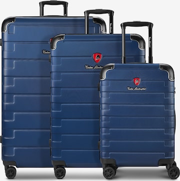 Ensemble de bagages 'Tonino Lamborghini Milano' Tonino Lamborghini en bleu : devant
