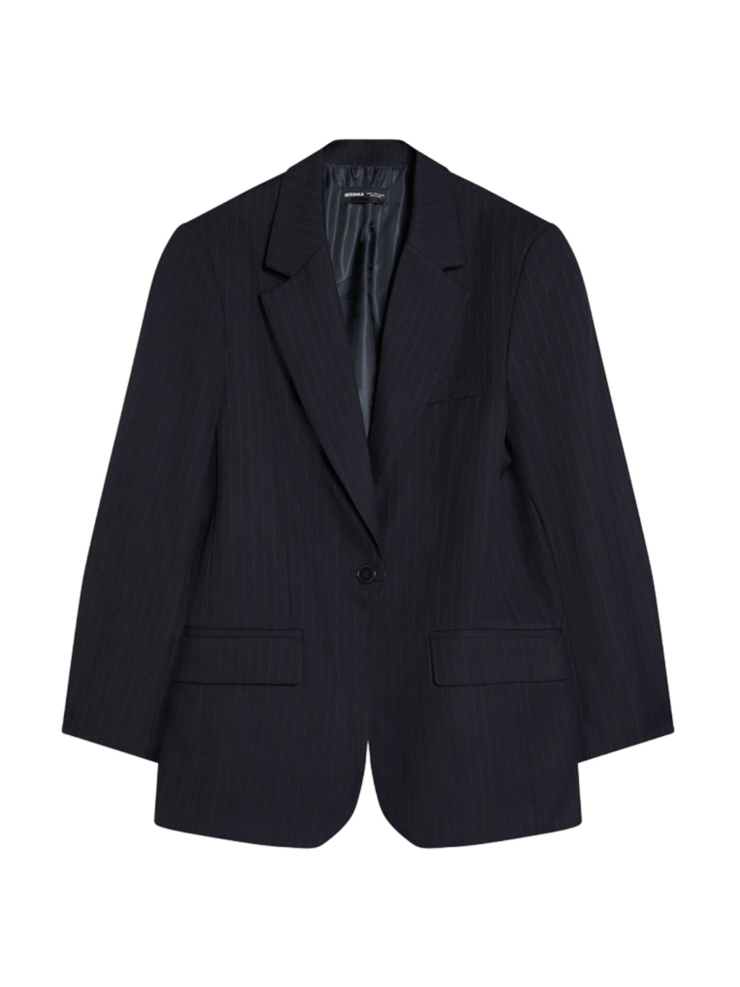 Bershka Blazers in Blauw: voorkant