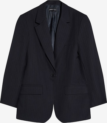 Bershka Блейзър в синьо: отпред