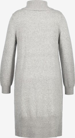 Ulla Popken Knitted dress in Grey