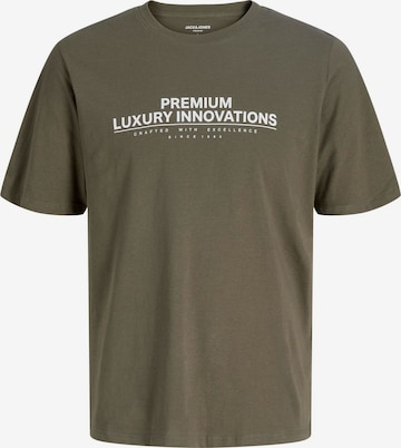 T-Shirt JACK & JONES en vert : devant