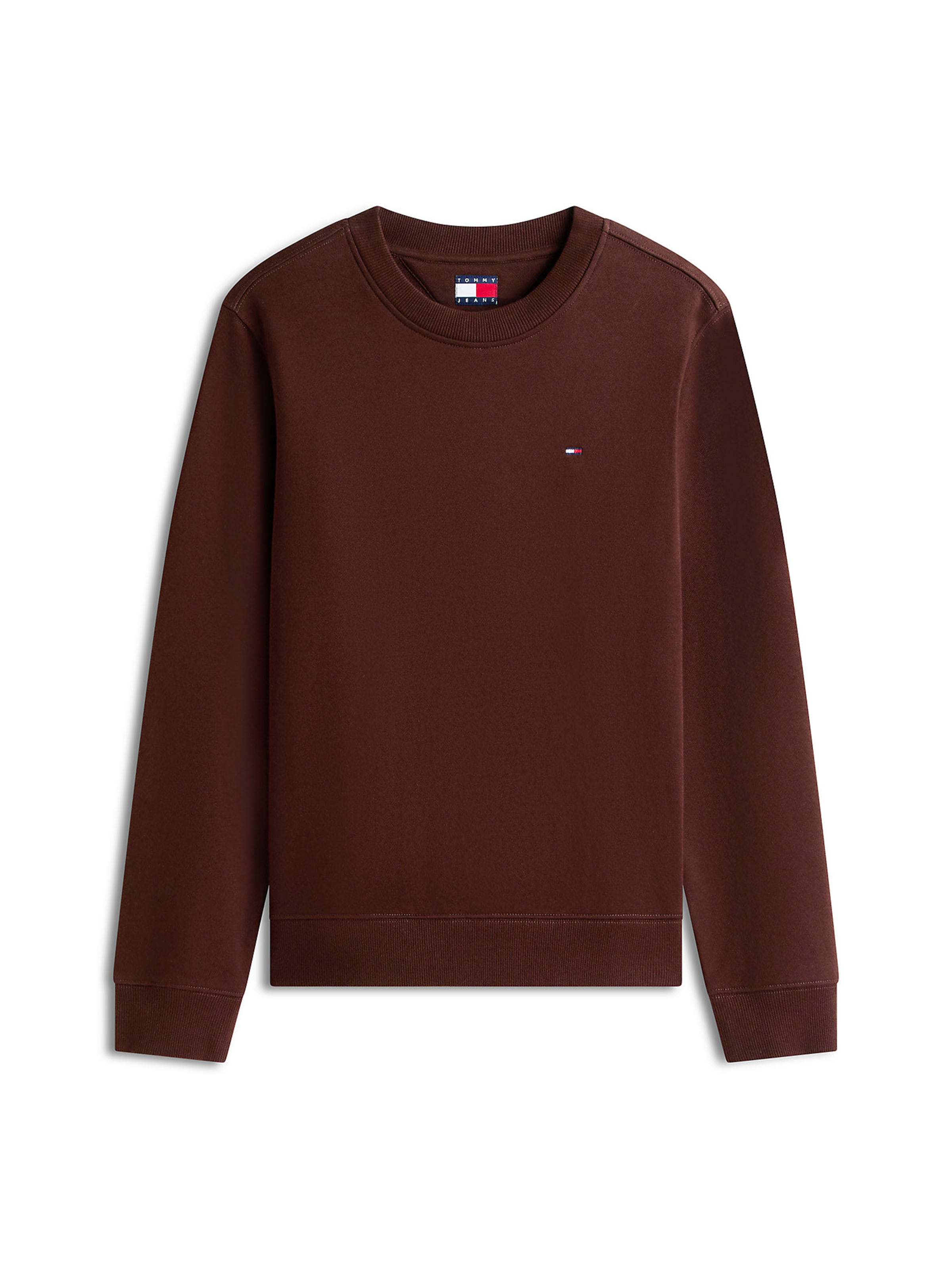 Tommy Jeans Sweatshirt in Brown: front