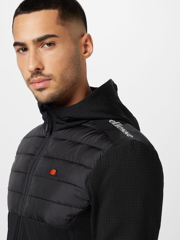 ELLESSE - Sudadera con cremallera 'Tetria' en negro