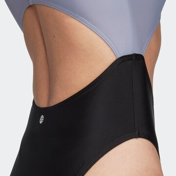 ADIDAS SPORTSWEAR Active Swimsuit 'Colorblock' in Purple