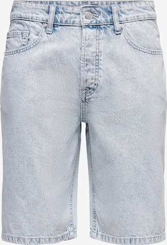 regular Jeans 'Avi' di Only & Sons in blu: frontale