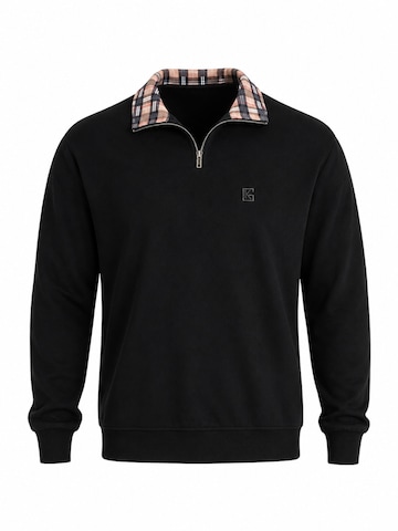 Gianni Kavanagh Sweatshirt in Zwart: voorkant