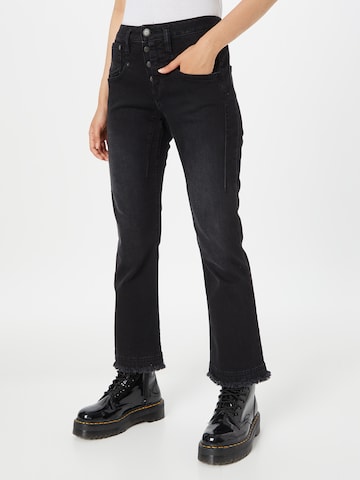 Herrlicher Bootcut Jeans 'Shyra' in Zwart: voorkant