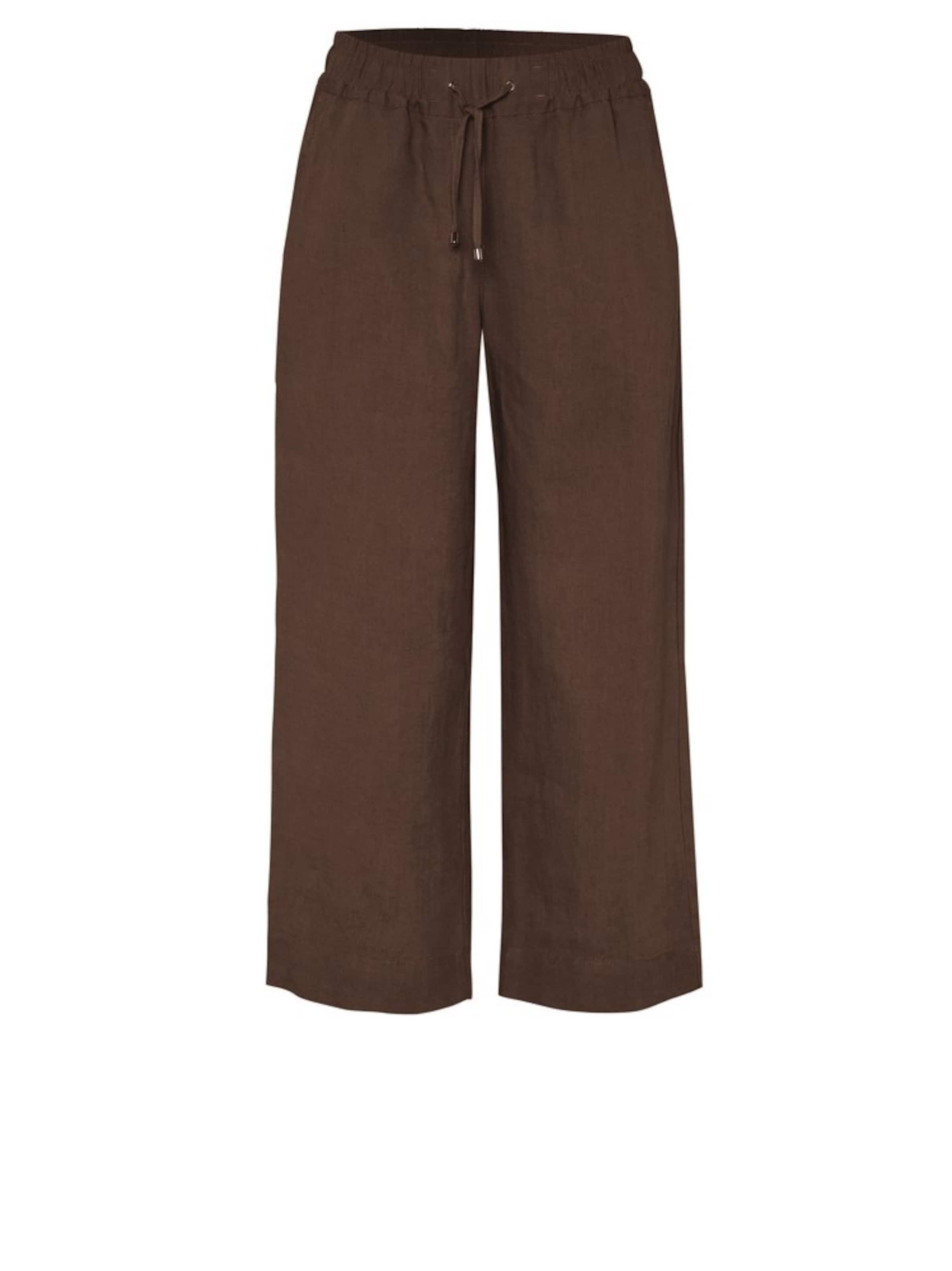 TONI Pants in Brown: front